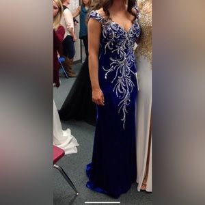 Royal Blue dress
